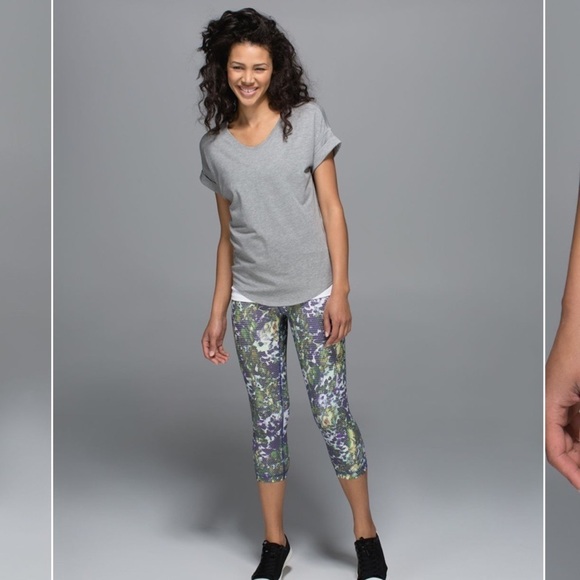 Lululemon Wunder Under Floral Sport Multi Full-On Luxtreme Leggings Pants 4 - Picture 2 of 9